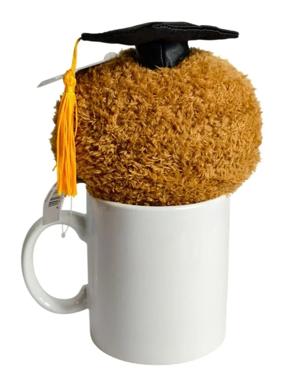 Celebrate Academia Nut Graduation Mug Plush Nut Toy Funny Grad Gift Keepsake